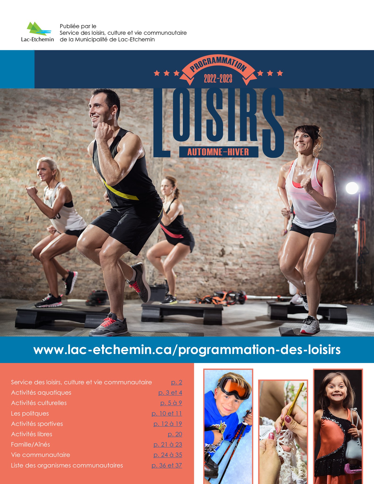 Programmation Loisirs 20222023 LacEtchemin Etchemins en direct